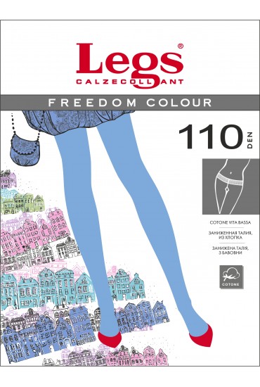 Колготки  с заниженной талией Legs 502 FREEDOM COLOUR 110