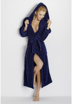 Теплый женский халат - синий, фиолетовый, малиновый - Хит!